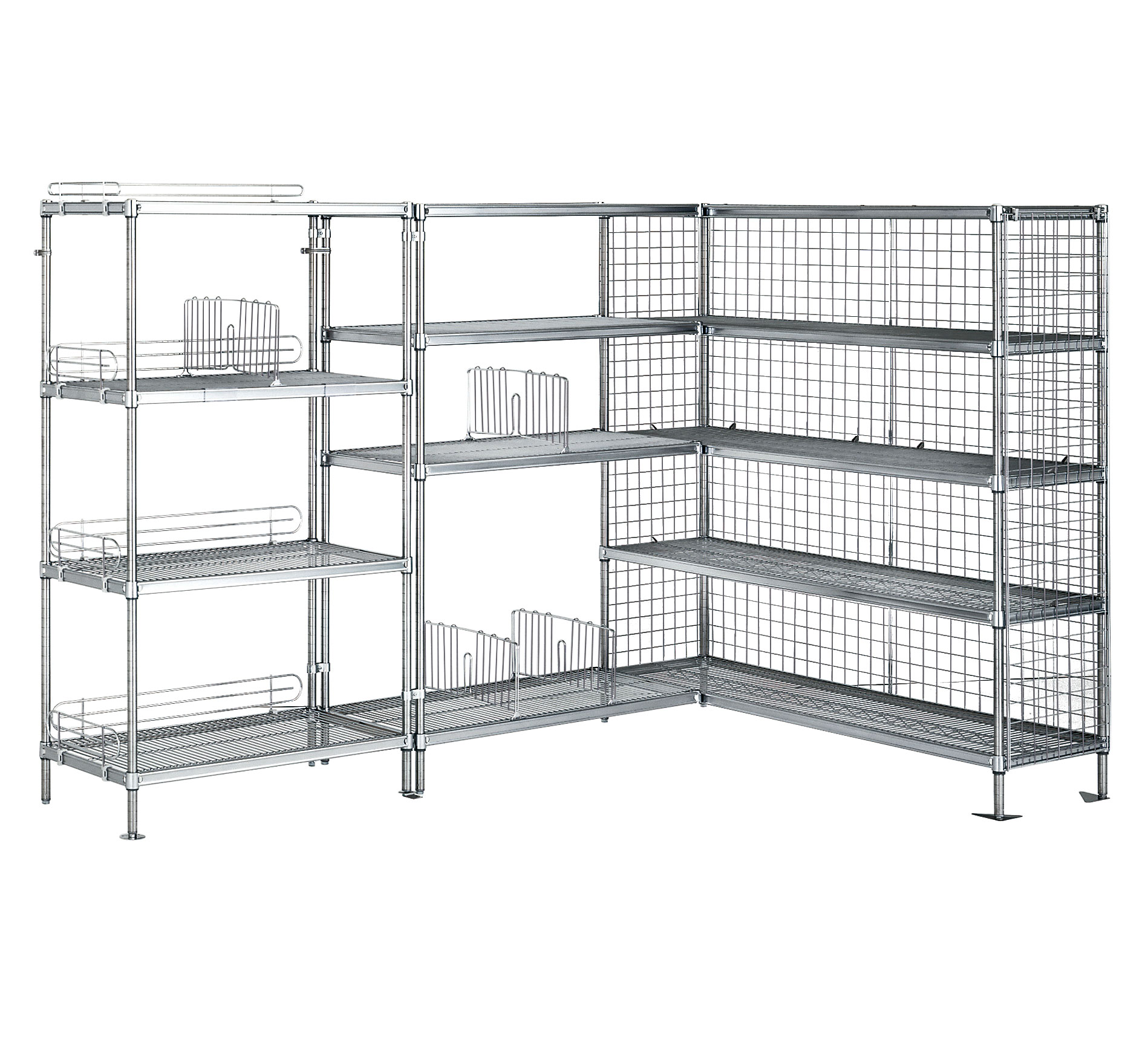 ワイヤシェルビング | 製品情報 | 棚、保管システムの日本ファイリング